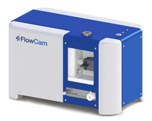 FlowCam 5000 rendering w. logo - transparent background